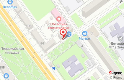Аптека Тамбовфармация на улице 60 лет Октября на карте