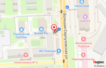 Салон красоты Solo на Большой Серпуховской улице на карте