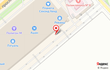Магазин Маг Ковров в Заводском районе на карте