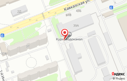 Курскводоканал в Центральном районе на карте