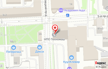 Телекоммуникационная компания МКС в 3-м проезде Марьиной Рощи на карте
