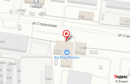 База отдыха MariLand на улице Строителей на карте
