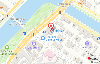 Магазин экипировки и снаряжения БлокПОСТ в переулке Котовского на карте