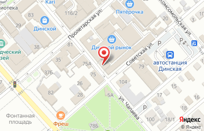 Магазин цветов в Краснодаре на карте