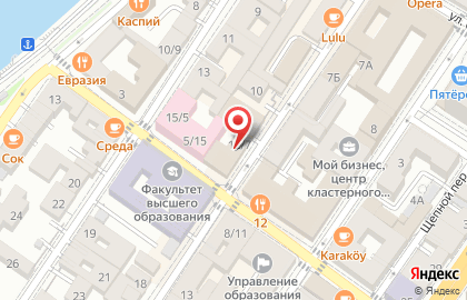 Студия интеллектуального и эстетического развития Талантвилль на карте