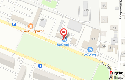 Автокомплекс PLUS MINUS на улице Лелюшенко на карте
