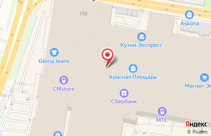 Ресторан быстрого питания Крошка-Картошка на улице Дзержинского на карте