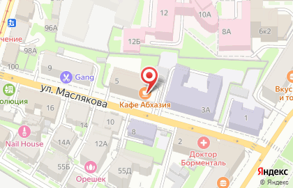 Туристическое агентство ВОКРУГ СВЕТА в Нижегородском районе на карте