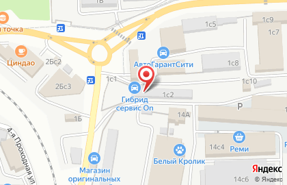 Центр чип-тюнинга АвтоЧип в Первореченском районе на карте