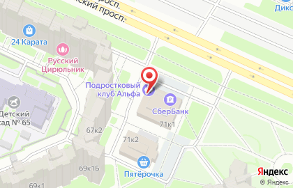 Федерация универсальных боевых искусств FUMA SPb на Ленинском проспекте на карте
