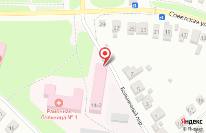 Поликлиника Кстовская центральная районная больница в Нижнем Новгороде на карте