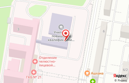 Магазин медицинской одежды Profstyle в Октябрьском районе на карте