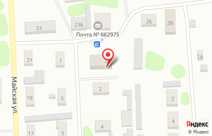 Почтовое отделение в Красноярске на карте