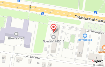 Наяда в Тюмени на карте