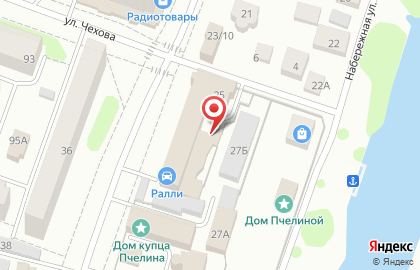 Ралли на Вознесенской улице на карте