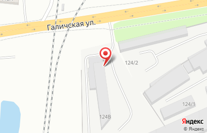 Автомойка Водолей на Галичской улице на карте