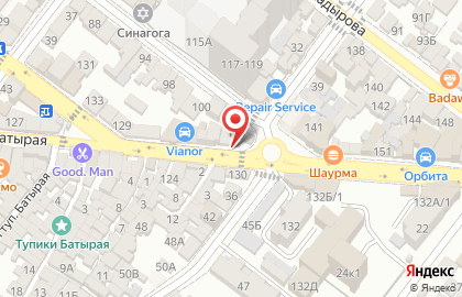 Гастроном в Махачкале на карте