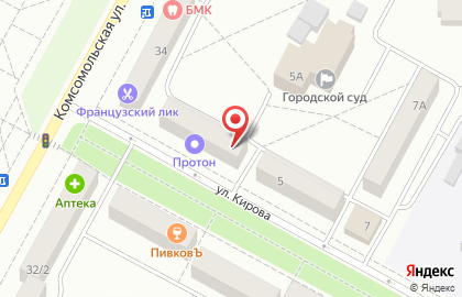 Адвокатский кабинет Рябининой Л.В. на карте