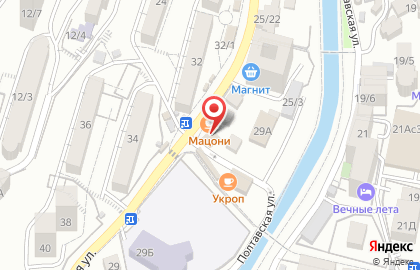Рыбный гастроном Экоморье в Центральном районе на карте