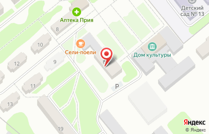 Дом-сервис на Советской улице на карте