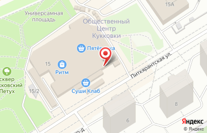 Салон мебели Для Вас в Петрозаводске на карте