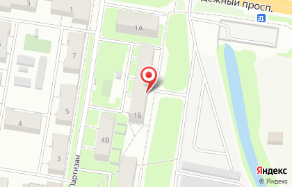 Центр отправки экспресс-почты Почта России на Молодежном проспекте на карте