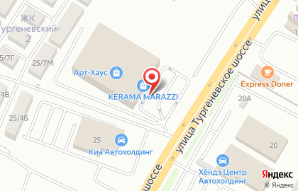 Магазин Обойкин на Тургеневском шоссе на карте