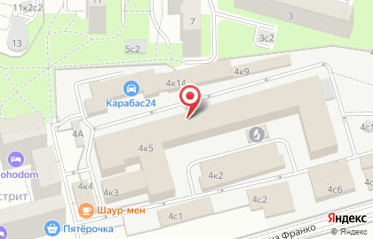 Дистрибьюторско-производственная компания Дельрус на карте