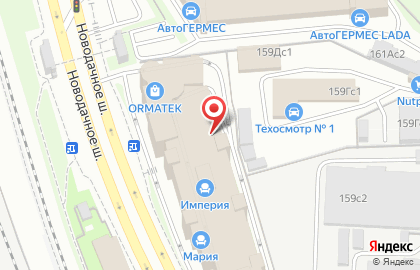 Магазин Империя Кухни на Дмитровском шоссе на карте