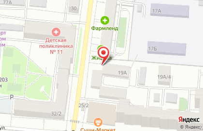 Магазин Клёвые снасти в Верх-Исетском районе на карте