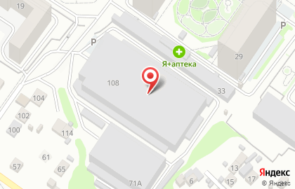 Шина на улице Сакко и Ванцетти на карте