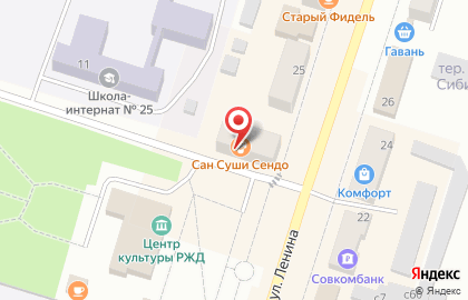 Сан Суши на карте