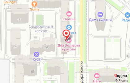 Бьюти-коворкинг-центр Indi в Ново-Савиновском районе на карте
