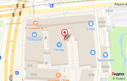 Салон дверей Двери Торг Ижевск на Удмуртской улице на карте