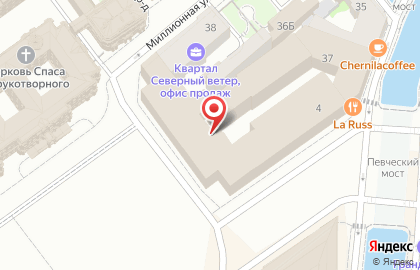 Гражданский сектор Санкт-Петербургского зонального центра на карте