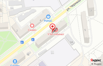 Парикмахерская Элен на улице Чернышевского на карте