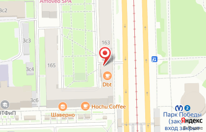 Салон красоты Efendi на Московском проспекте на карте