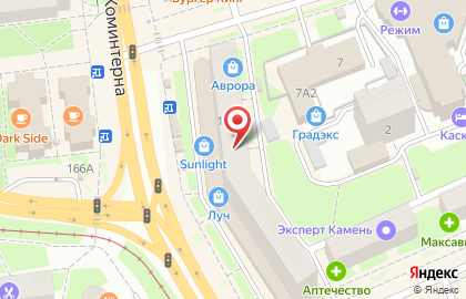 Enter.ru на улице Коминтерна на карте