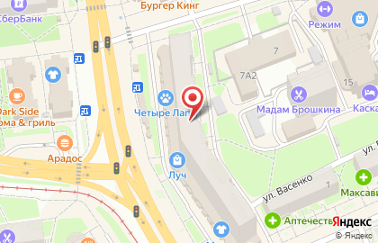 Церковная лавка, Спасо-Преображенский собор на карте