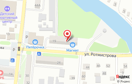 Супермаркет Магнит в Котельниково на карте