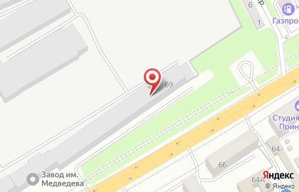Банкомат АКБ Московский Индустриальный банк, Орловский филиал на Московской улице, 69 на карте