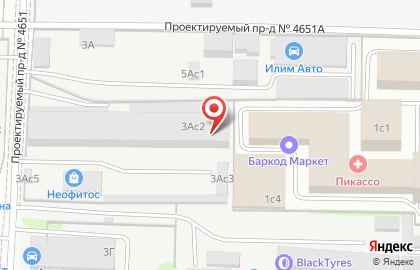 Транспортная компания АКЛ Экспресс на Илимской улице на карте