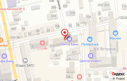 Ростелеком для дома на улице Крупской на карте