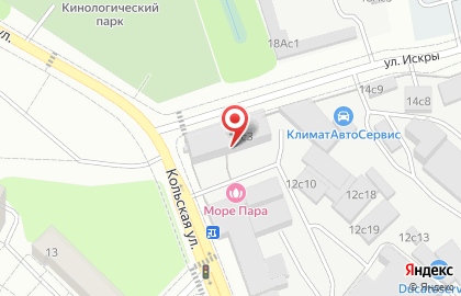 Автомойка Солярис на карте