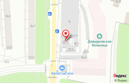 БОШ Авто Сервис на Давыдковской улице на карте