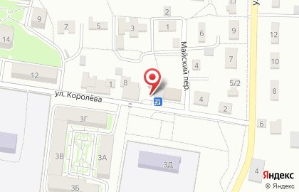 Фирменный магазин Винсадский молочный завод на улице Королёва на карте