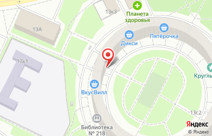 Участковый пункт полиции район Очаково-Матвеевское на Нежинской улице на карте