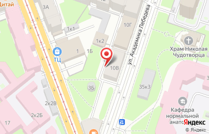 Апартаменты на карте