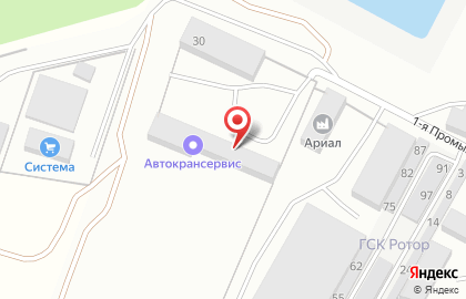 Автокрансервис на карте