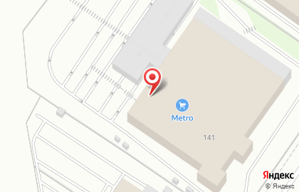 Гипермаркет METRO Cash & Carry на улице Мельникайте на карте